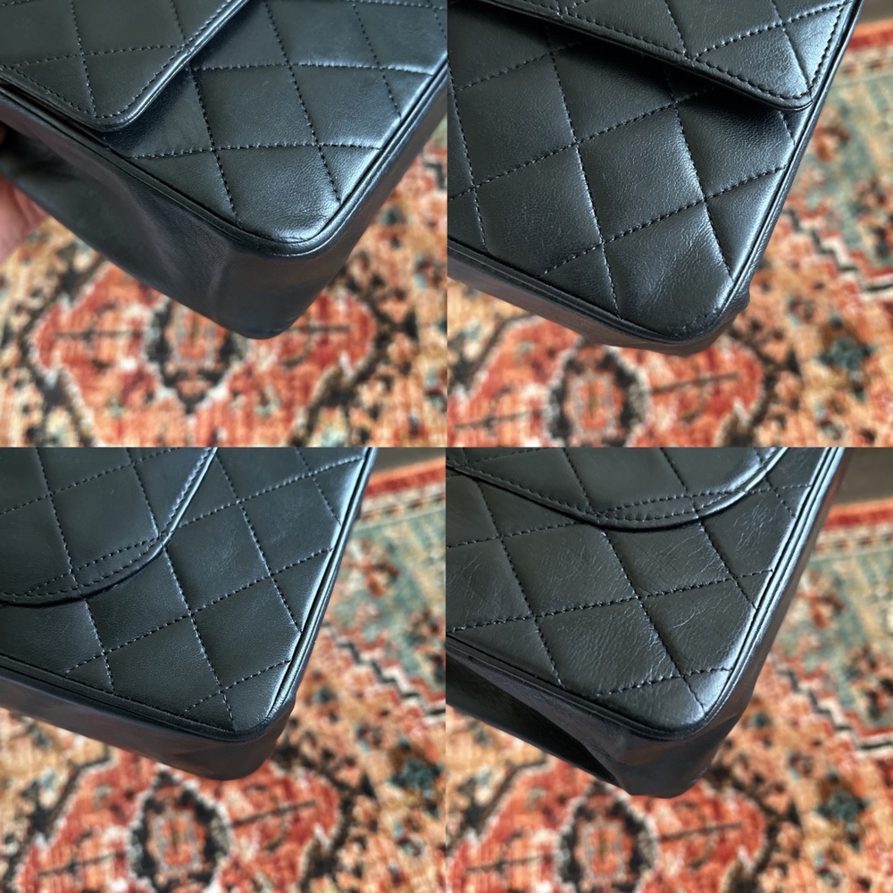 SOLD**Chanel Vintage Classic Medium Double Flap Bag - Picture 9 of 14